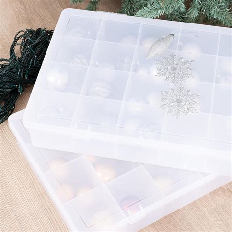 Wham X Large Organiser With Divisions Compartments In Clear