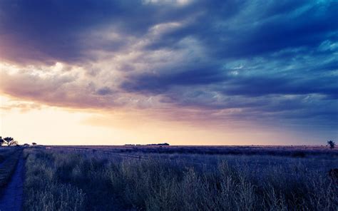 Wallpaper Sunlight Landscape Sunset Nature Reflection Sky Field