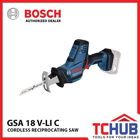 Bosch Gsa V Li C Cordless Sabre Saw Bare Tool Shopee Singapore