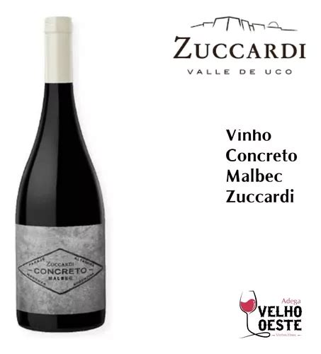 Vinho Zuccardi Concreto Malbec 750ml Frete grátis