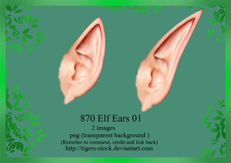 870 Elf Ears 01 By Tigers Stock On Deviantart