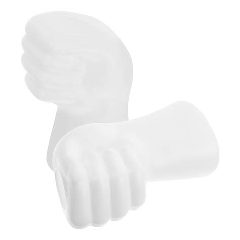 2Pcs Hand Flower Vase White Vases For Decor Unique Flower Vase
