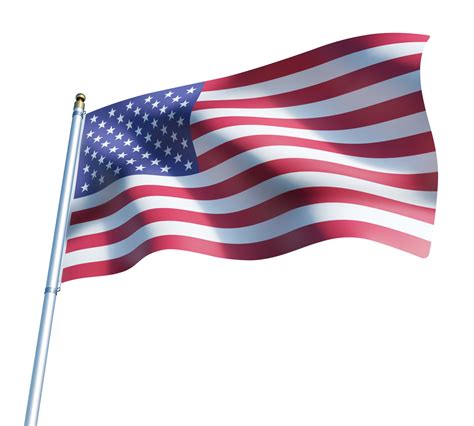 Usa Flag 3d 19050345 Png