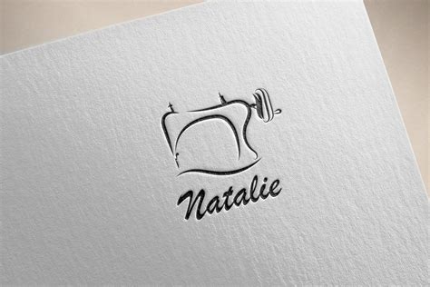 Natalie Calligraphic Logo Template By Le Genda On Creativemarket