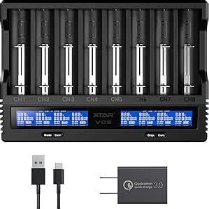 Bay Battery Charger Xtar Vc Vc Vc S Usb C Smart Speedy