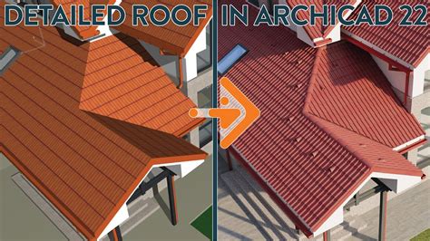 How To Make Your Archicad Roof More Detailized Archicad Roof