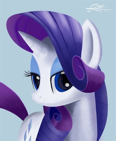 Rarity Portrait Rarity Pony My Little Pony Hasbro My Little Pony