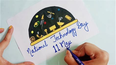 National Technology Day Poster National Technology Day Drawing