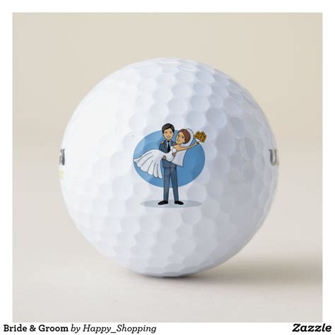 Bride And Groom Golf Balls Golf Wedding Theme Golf Wedding Wedding