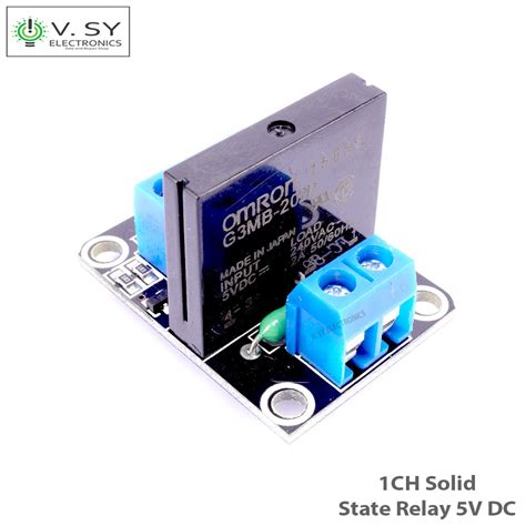 Single Channel 5V Solid State Relay 1 Channel Relay 1 Way Relay Module