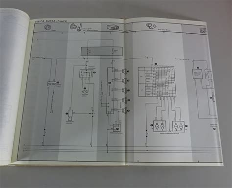 Werkstatthandbuch Elektrische Schaltpl Ne Toyota Celica Supra Carina