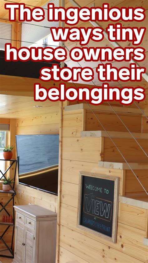 17 Photos That Show The Ingenious Ways Tiny House Owners Store Their