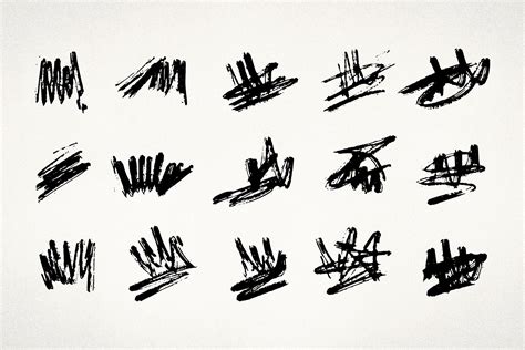 scribbles graphic  marvgraphics creative fabrica