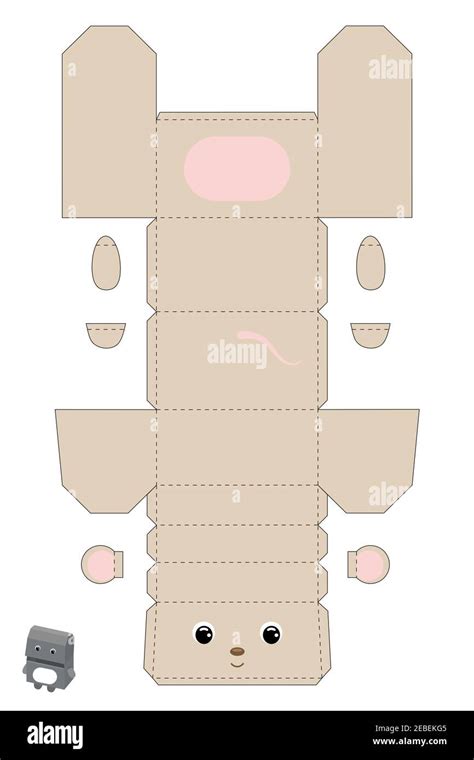 Kawaii Paper Toy Plantillas Milk Papercraft By To Much A Thing On