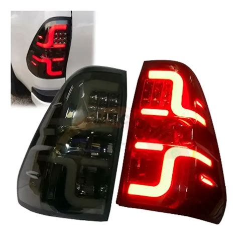 Foco Trasero Led Ahumado Toyota Hilux El Par