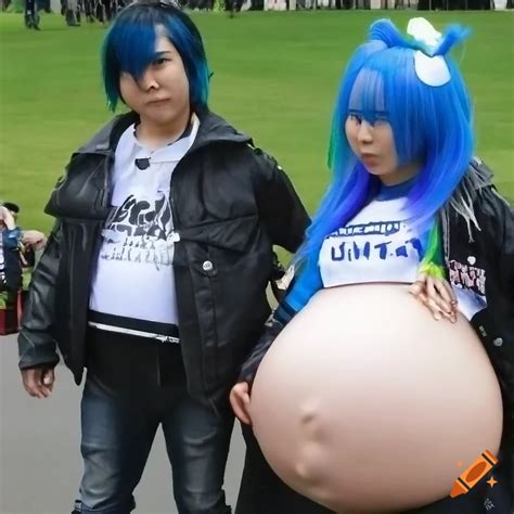 Candid Photo Heavily Pregnant Cynthia From Pokemon Giant Pregnant