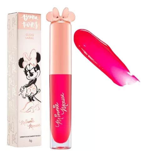 Gloss Labial Mickey Loves Me Minnie Mouse Bruna Tavares