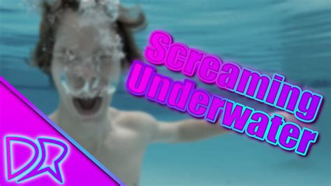 🌊 Underwater Screaming Challenge 😱🗣️ Youtube