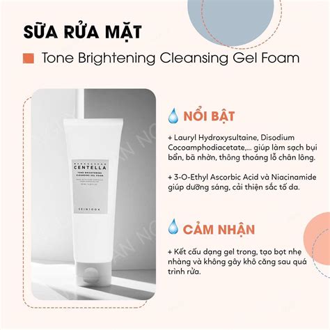 Gel R A M T Skin Madagascar Centella Tone Brightening Cleansing Gel