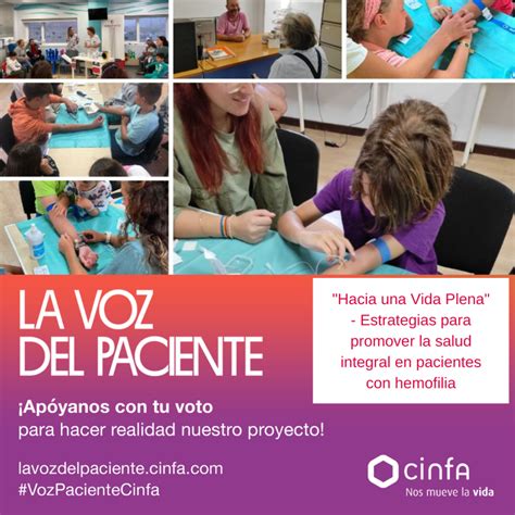 Vota Nuestro Proyecto En La Voz Del Paciente De Cinfa Asanhemo