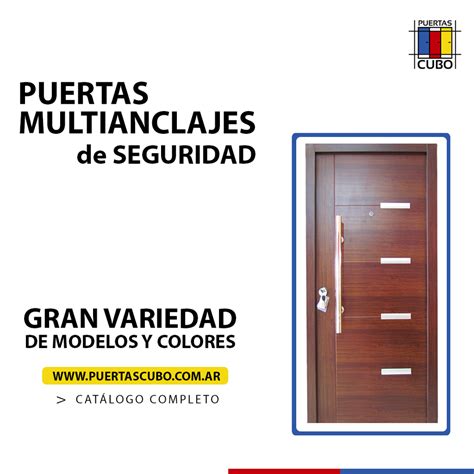 Puerta Blindada Multianclaje Anclajes Barral Hoja Mm Simil Madera