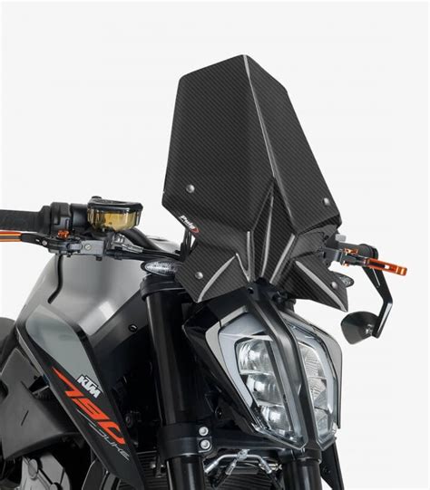 Cúpula Puig KTM 790 Duke Naked New Generation Sport Símil carbono 9668C