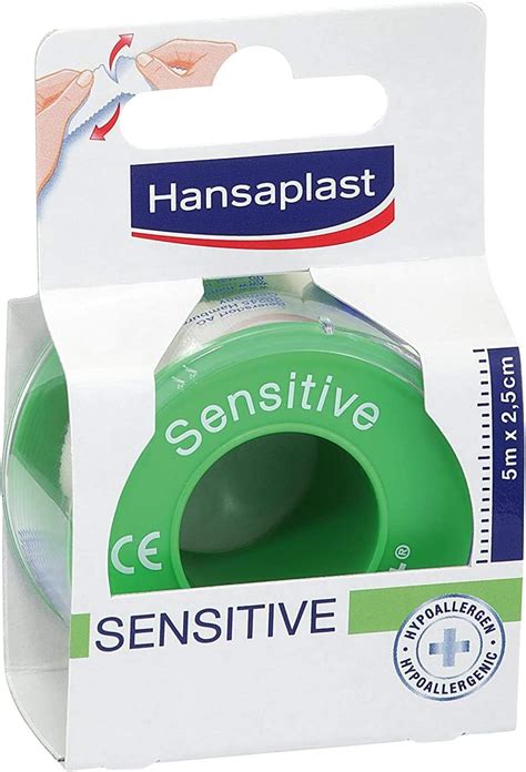 Hansaplast Fixierpflaster Sensitive 5 M X 2 5 Cm Hypoallergenes