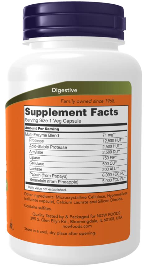 Plant Enzymes | Shop Digestion Supplements | NOW Supplements