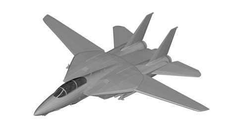 Grumman F 14 Tomcat 3d Model Cgtrader