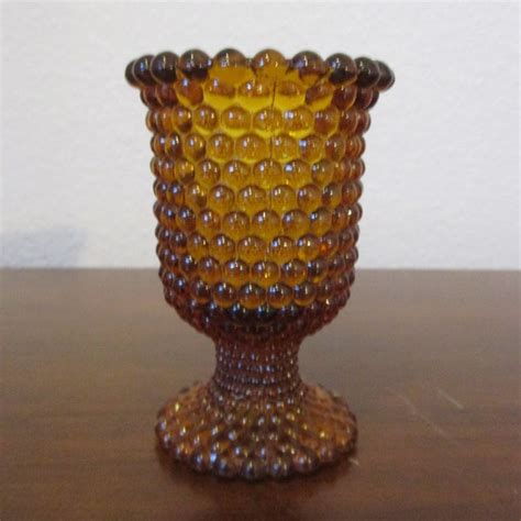 Hobnail Candle Holder Etsy