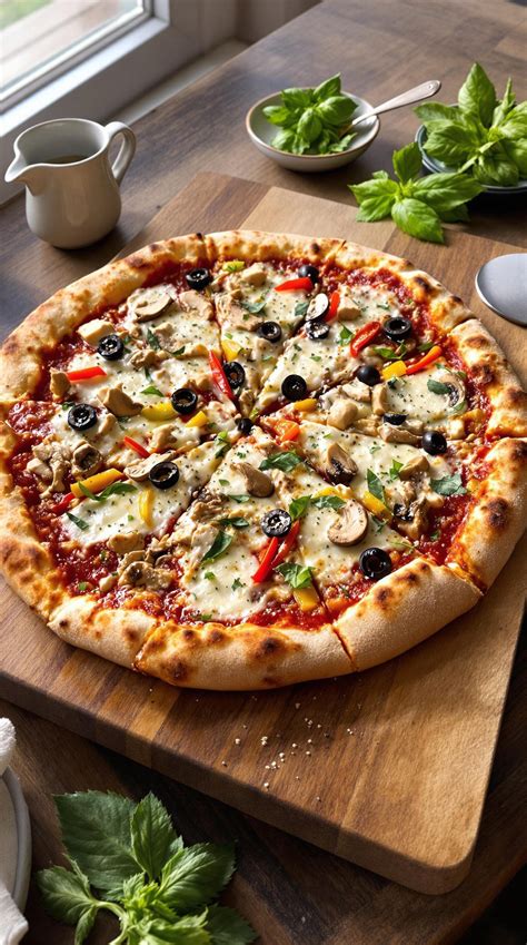 Rustic Family Pizza Recipe From Scratch - All Good Recipes