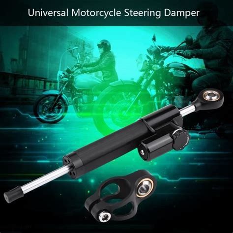 Moto Universel Amortisseur De Stabilisateur De Direction Contr Le De