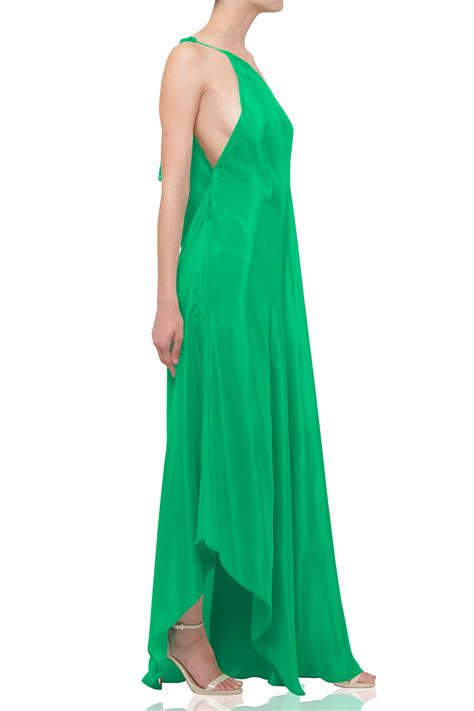 Designer Green Dresses Online Usa Long Maxi Dresses And V Neck Backless