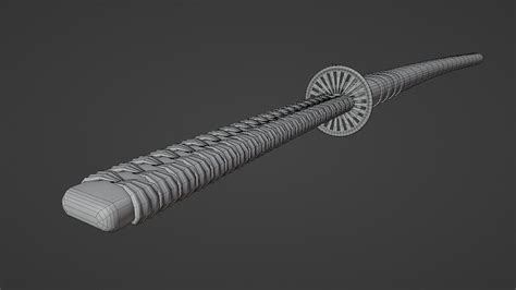 Game Ready Steel Katana 3d Model Cgtrader