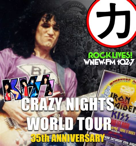 Crazy Nights World Tour 35th Anniversary BruceKulick The Official