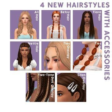 Pin On Sims 4 Hair