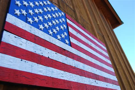 Wilamar Farm Folk Art American Flag