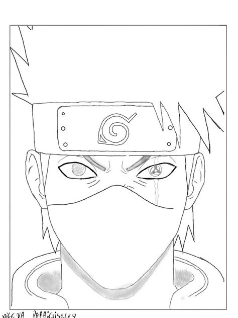 Kakashi Come Disegnare Anime Tutorial Di Disegno Disegno Fumetti