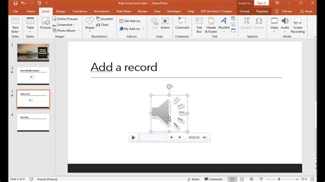 How To Insert Audio Sound And Video In Powerpoint Youtube