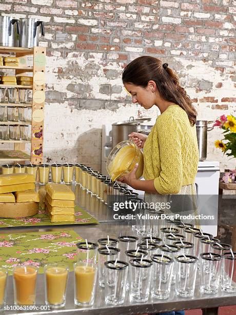 Candle Manufacturing Photos And Premium High Res Pictures Getty Images