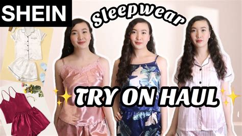 Shein Nightwear Pyjama Haul Cheap And Nasty Atelier Yuwa Ciao Jp