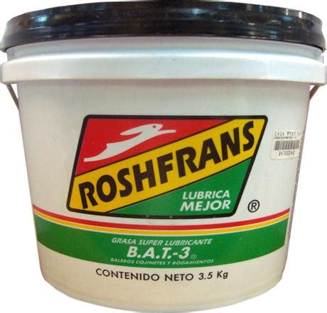 Grasa Roshfrans Para Baleros Bat K Pt Grasas