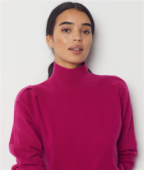 Cashmere Turtleneck Sweater Anabelle Violet Etam