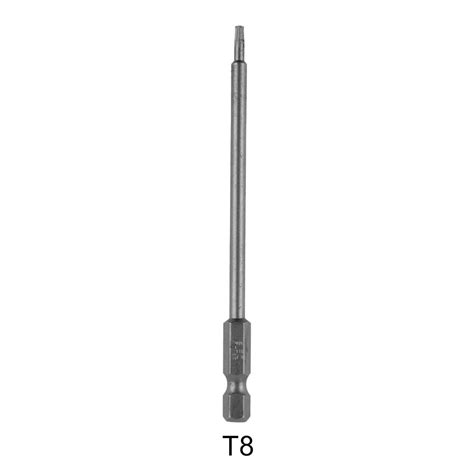 1pc Magnetic Torx Screwdriver Bit 14in Hex Shank Torx Star Hex