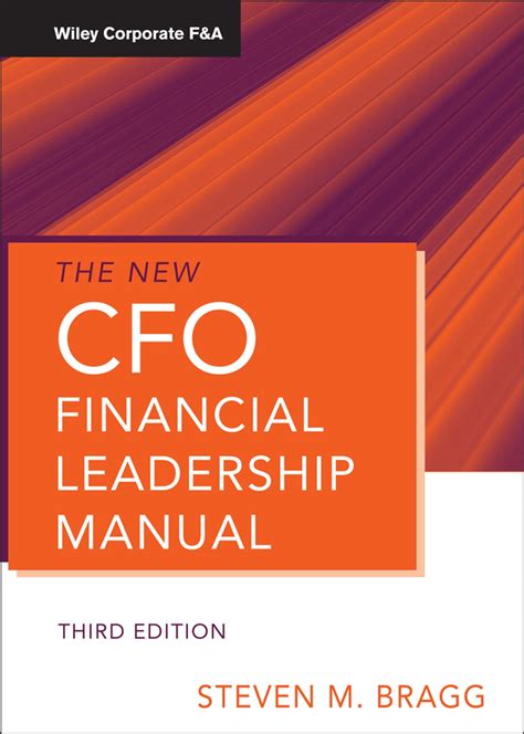 The New CFO Financial Leadership Manual EBook By Steven M Bragg EPUB