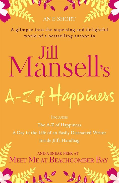 Jill Mansells A Z Of Happiness An E Short Kindle Edition By