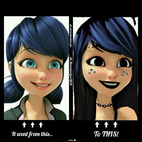 💙🌚 Emo Marinette 🌚💙 | Miraculous Amino