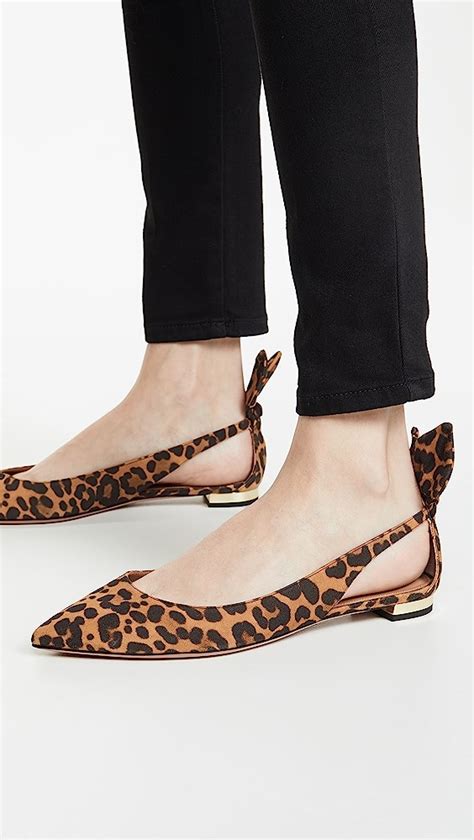 Aquazzura Bow Tie Ballet Flats Shopbop