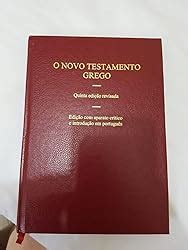 O Novo Testamento Grego Edi O Edi O Acad Mica Amazon Br