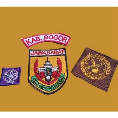 Jual BADGE PRAMUKA JAWA BARAT BOGOR BET PRAMUKA PERLENGKAPAN